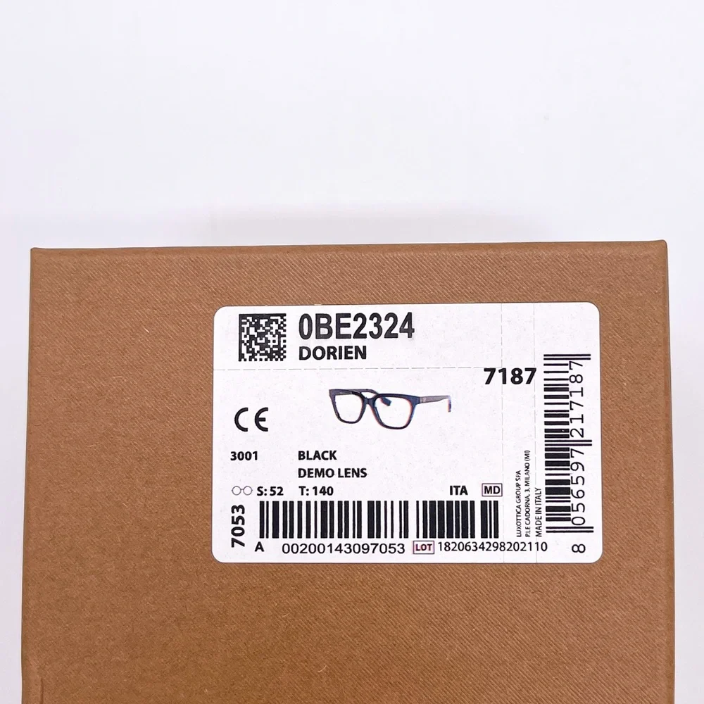 NEW BURBERRY DORIEN BE2324 BLACK WOMEN EYEGLASSES BURBERRY B 2324 3001